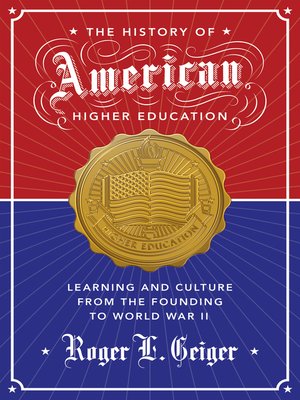 cover image of The History of American Higher Education